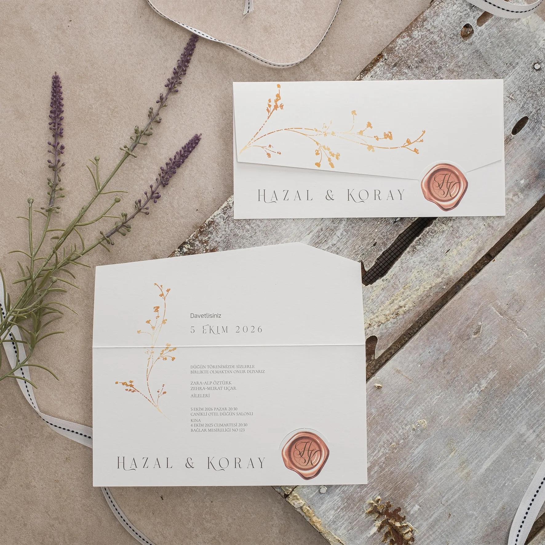 Ekopolen Davetiyesi 40362 - Ucuz düğün davetiyesi ₺11.55